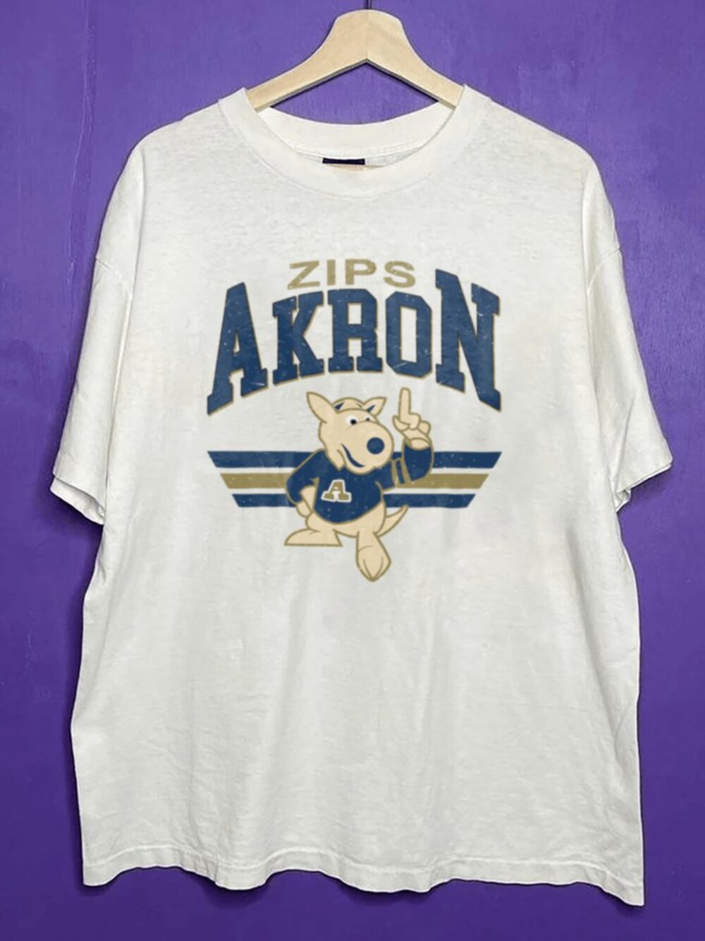 Vintage Akron Zips Football NCAA Shirt, University of Akron Shirt For Men Women